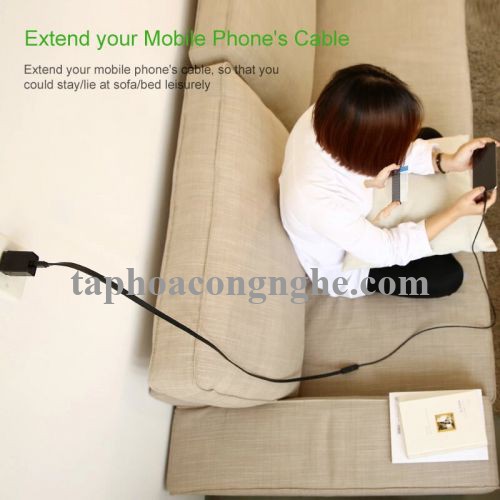 Ugreen 10880 0.5M màu Trắng Cáp tín hiệu nối dài USB 2.0 lõi thuần đồng US103 30010880